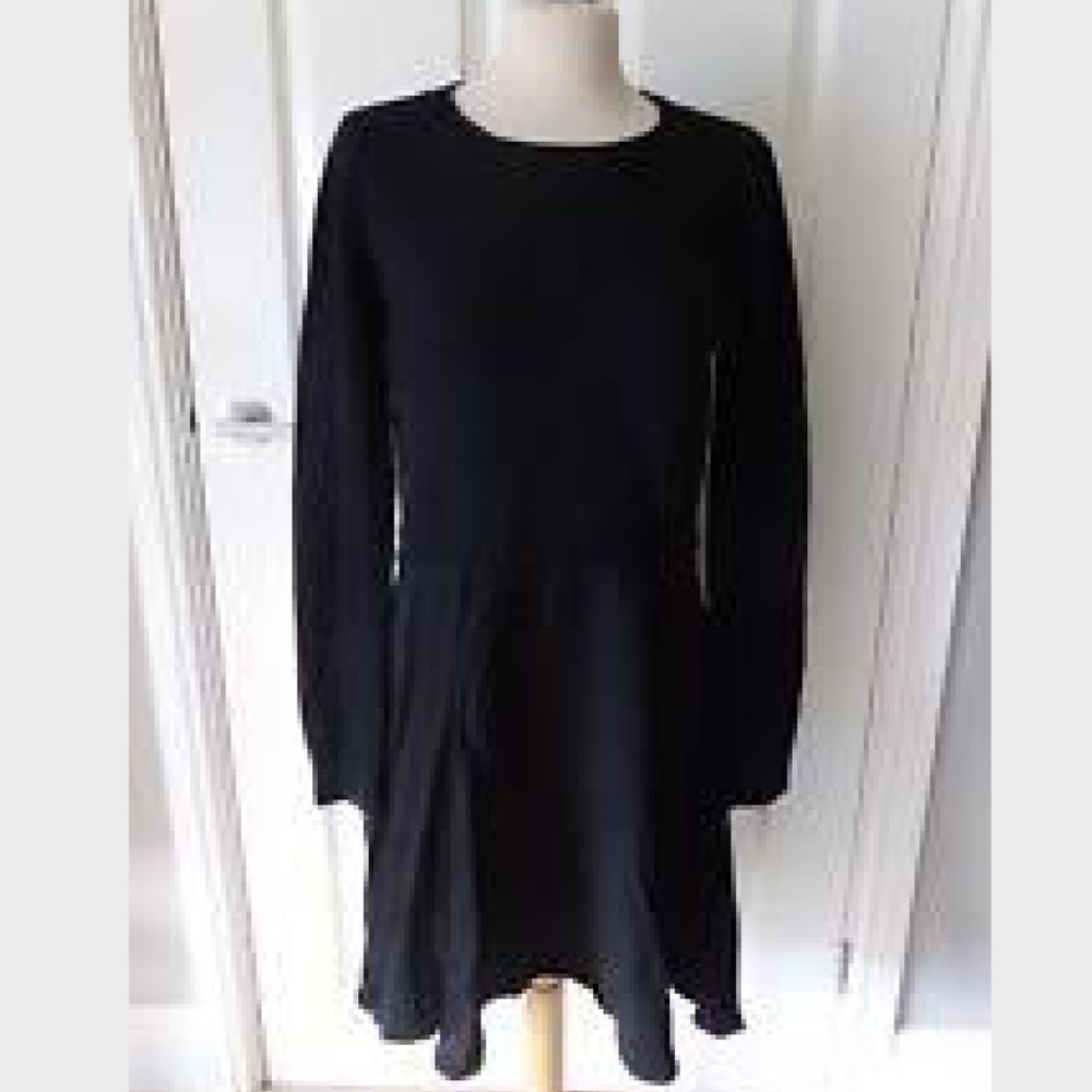 Club Monaco  Sweater Top / Silk Bottom Dress
